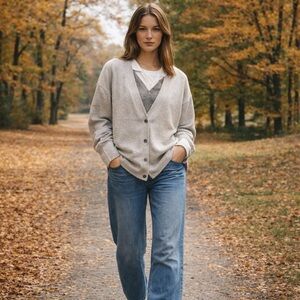 J. Crew 100% Merino Wool Cardigan Women’s Size M